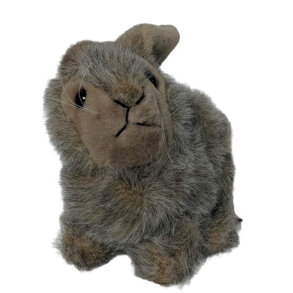 Jerry Elsner Brown Bunny Rabbit Spring Plush - Picture 1 of 6